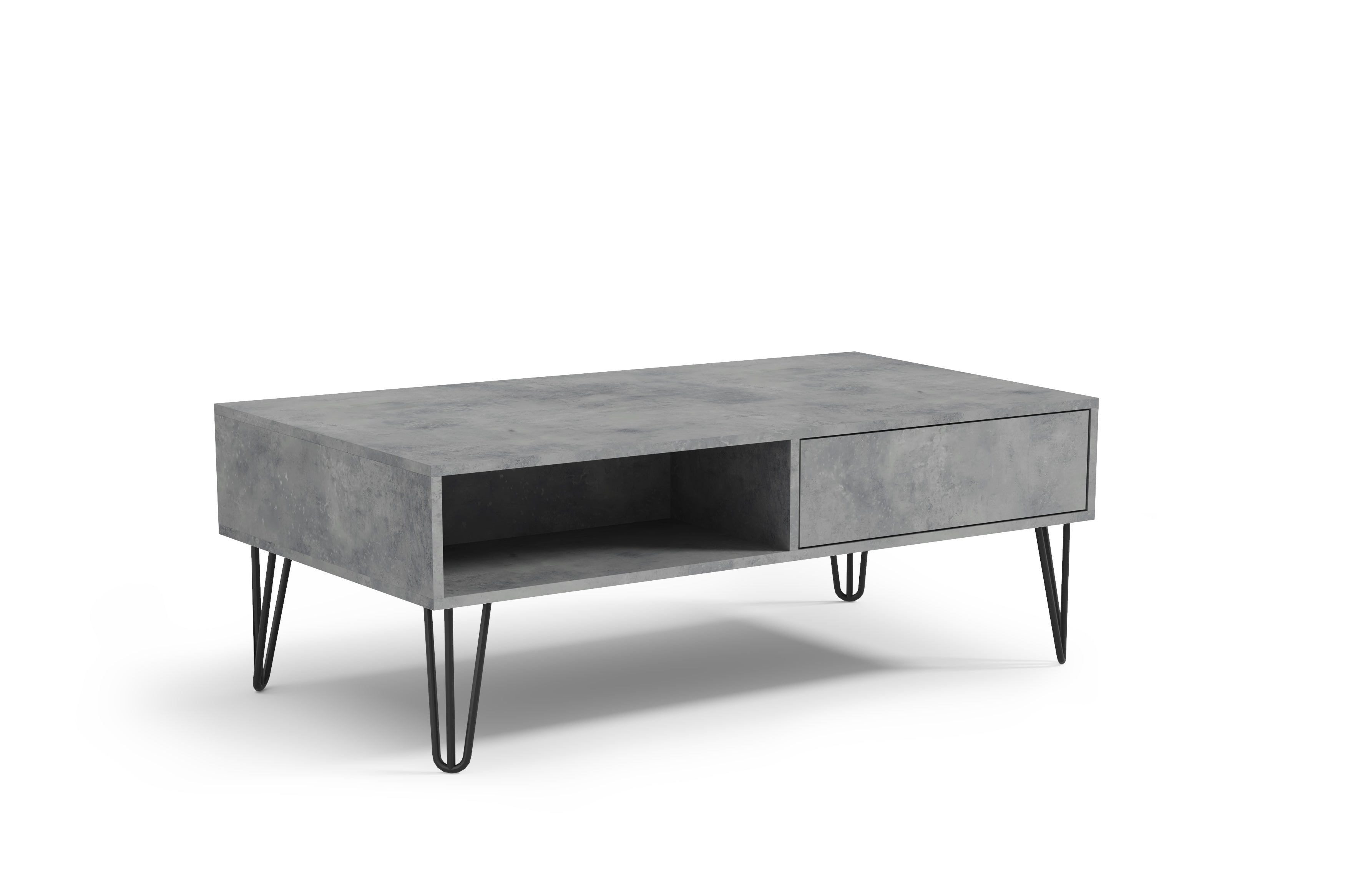 Couchtisch Dan Beton Optik